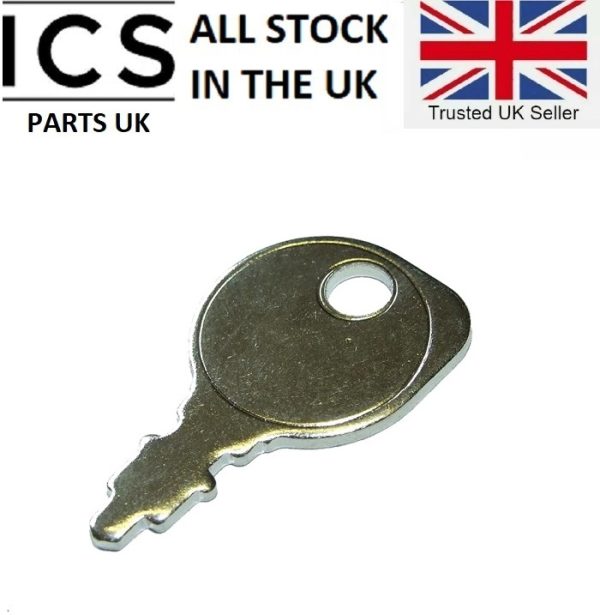 Ignition Key Fits COUNTAX Tractors That Use an INDAK Key C85