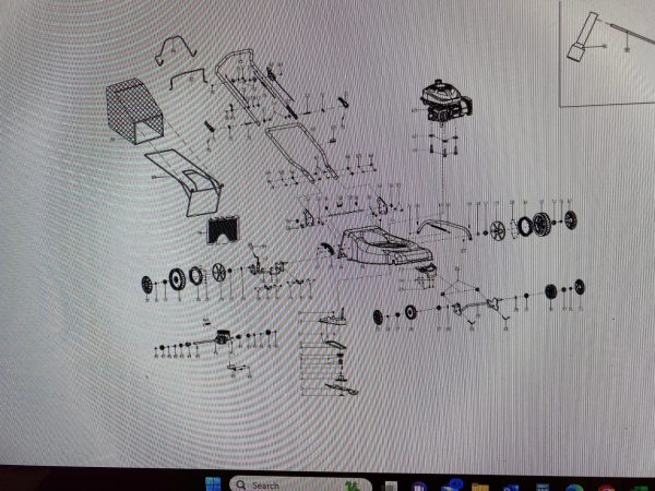 Cobra M40SPC 16″ PETROL LAWNMOWER PARTS LIST PLEASE EMAIL FOR PRICE AND STOCK sales@icsparts.co.uk