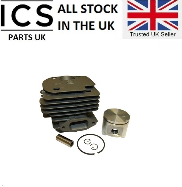 Cylinder & Piston Assembly With Square Inlet Fits Husqvarna 365 503 69 10-72 F53