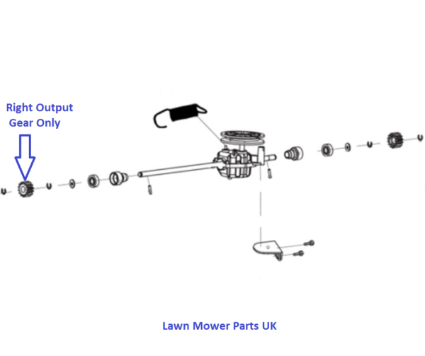 Cobra Lawnmower Right Output Drive Gear 26900300203 M40SPC M46SPC M51SPC MX515