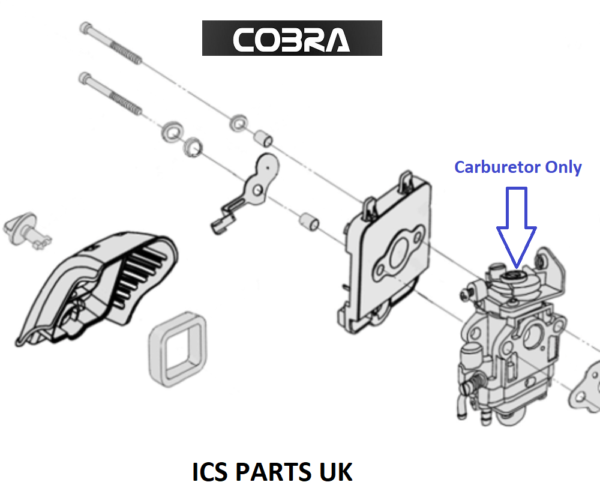 Genuine Cobra Carburettor GC305-18200 BC260C BC330C BC330CU GT260C LRH26C
