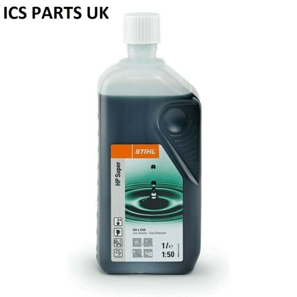 Genuine Stihl HP Super 1 Litre Semi Synthetic 2 Stroke Oil 0781 319 8053 4-Mix