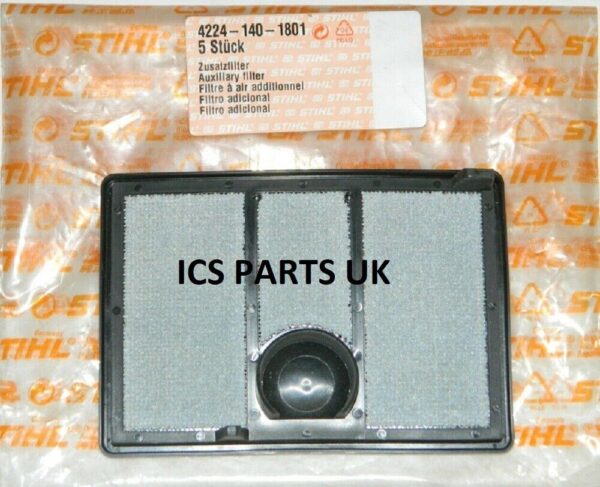STIHL 4224 140 1801 AUXILIARY FILTER for TS 800 & TS 700 – GENUINE