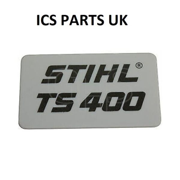Genuine Stihl TS400 Model Badge Logo – 4223 967 1500