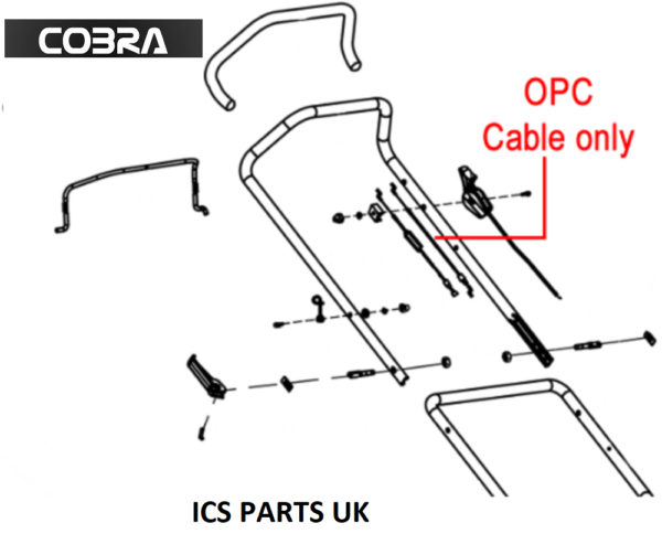 Cobra OPC Engine Brake Cable 29100117302 Flameout Cord M46B M46SPB M46SPH