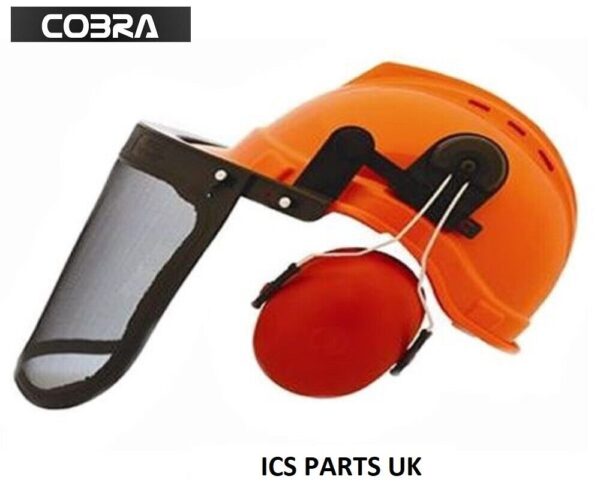 COBRA RPB954 Forestry Combination Helmet Ear Muffs Visor Conforms to EN397 CE