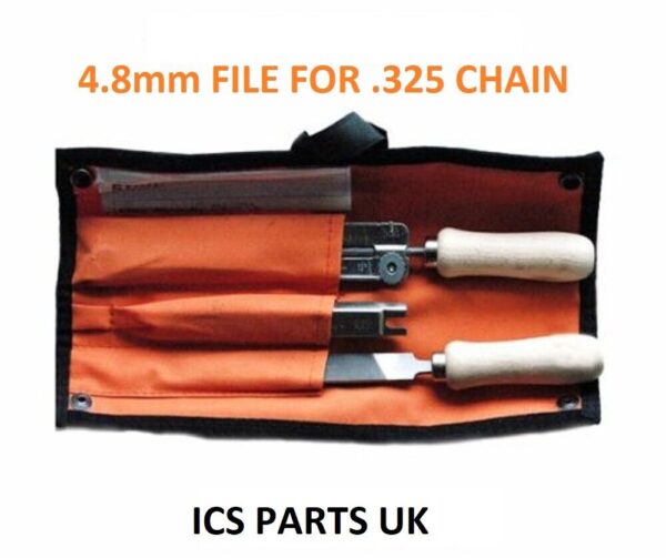 Stihl .325 Chain Filing Kit 4.8mm Round Flat File Depth Gauge 5605 007 1028