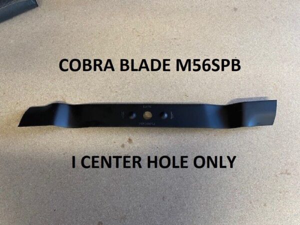 Cobra Lawnmower Blade 56cm 21052003412000A M56SPB MX564SPB 22" 1 HOLE FIXING