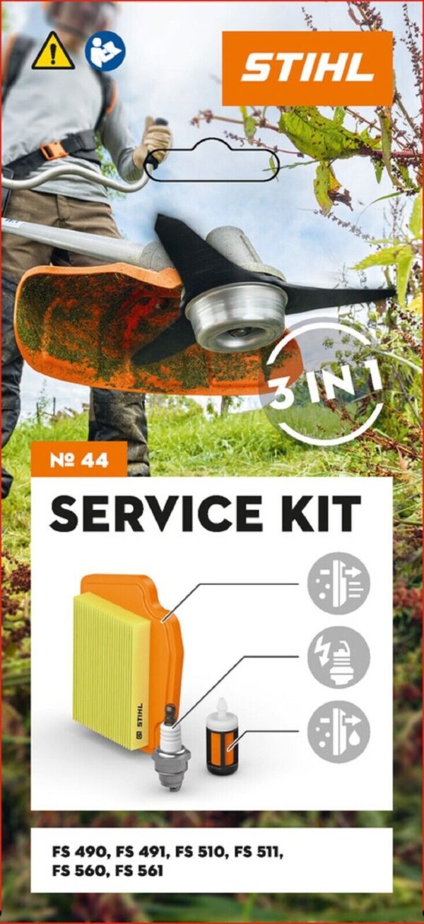 Stihl Service Kit 44 for FS 490, FS 491, FS 560 & FS 561 Strimmers Brushcutter