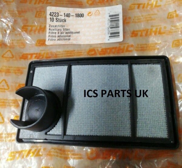 Genuine Stihl TS400 Disc Cutter Auxiliary Filter 4223 140 1800