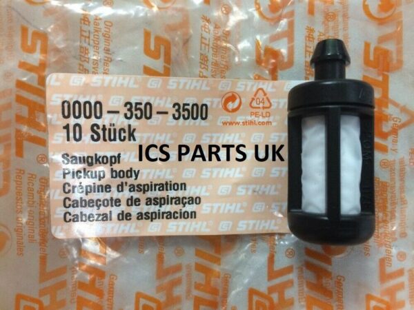 Fuel Filter To Fit Stihl MS170 MS171 MS180 MS181 MS210 MS230 MS250 0000 350 3500